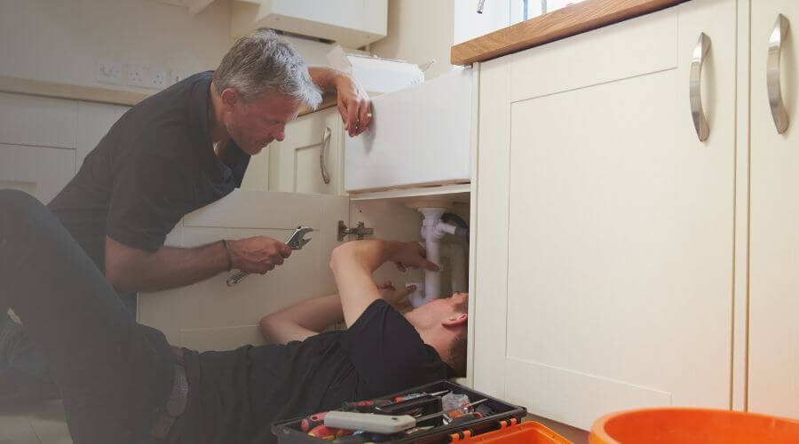Professional burst pipe repair services in Chandler, IN